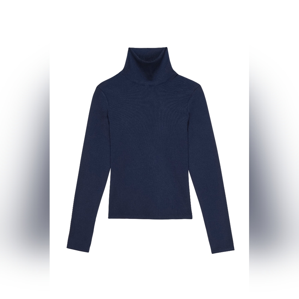 Donni Rib Turtleneck - Picture 2 of 2
